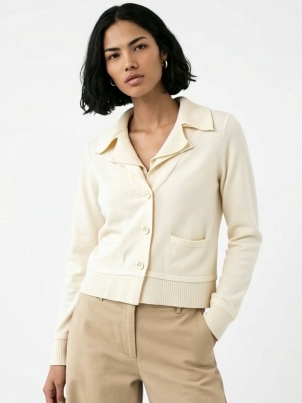 Belford Pima Cotton Chunky Cardigan